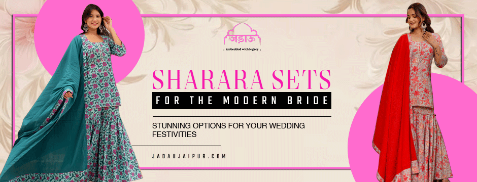 Sharara Sets for the Modern Bride: Stunning Options for Your Wedding Festivities